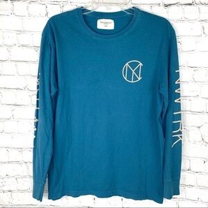 𝅺euc-t-barx COTTON ON Long Sleeve, New York, Graphic, Round Neck, Soft T- Shirt